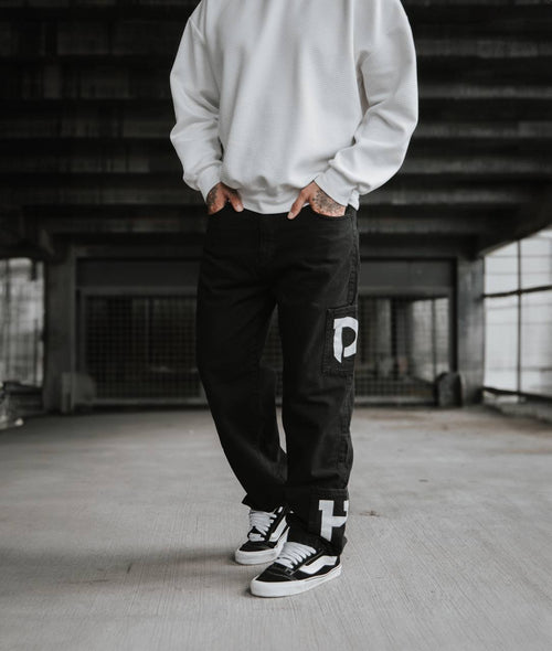 Black Baggy Jeans